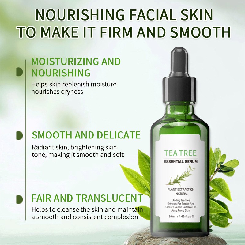 Tea Tree Serum Factory - Wholesale Prevent Acne Nourish Firm Smooth Skin