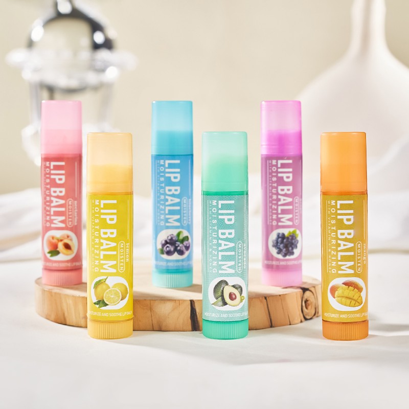Lip Balm Set Manufacturer - Hot Sale 6 Pack Fruit Flavor Lip Care