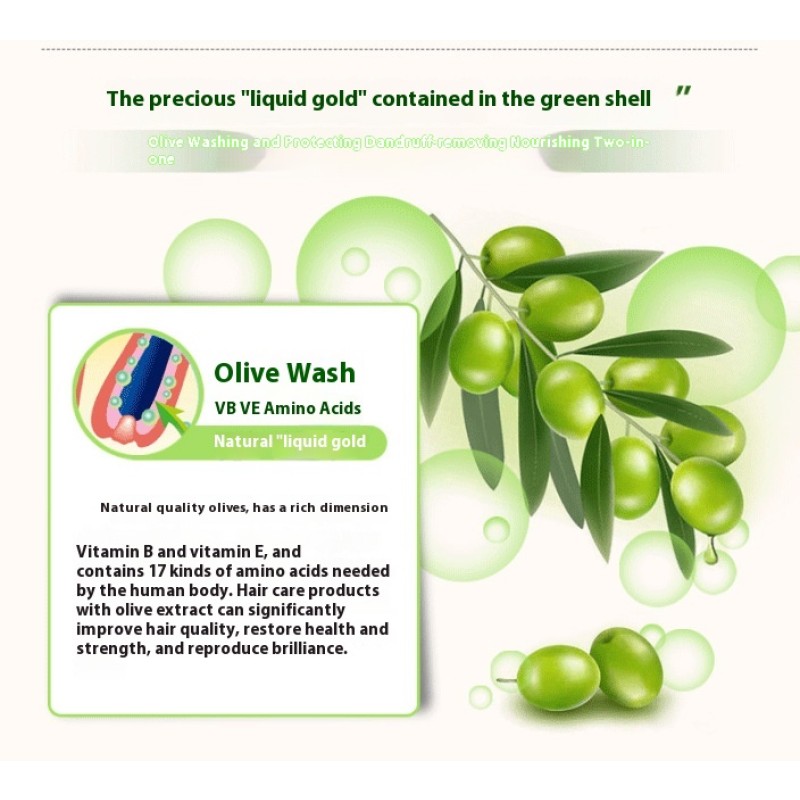 Shampoo Factory - Olive Shampoo Private Label Hair Care Shampoo