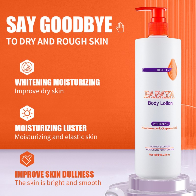 Body Cream Manufacturer - OEM Fully Effective Papaya Nourishing Lightening