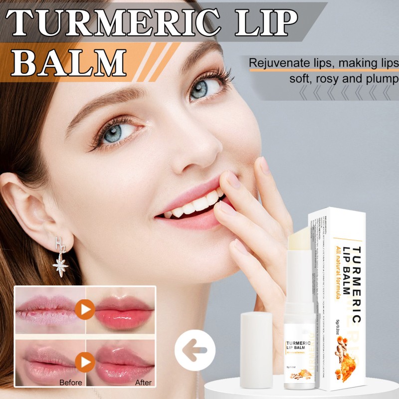 Lip Balm Factory - Moisturizing Hydrating Nourishing Turmeric Lip Care