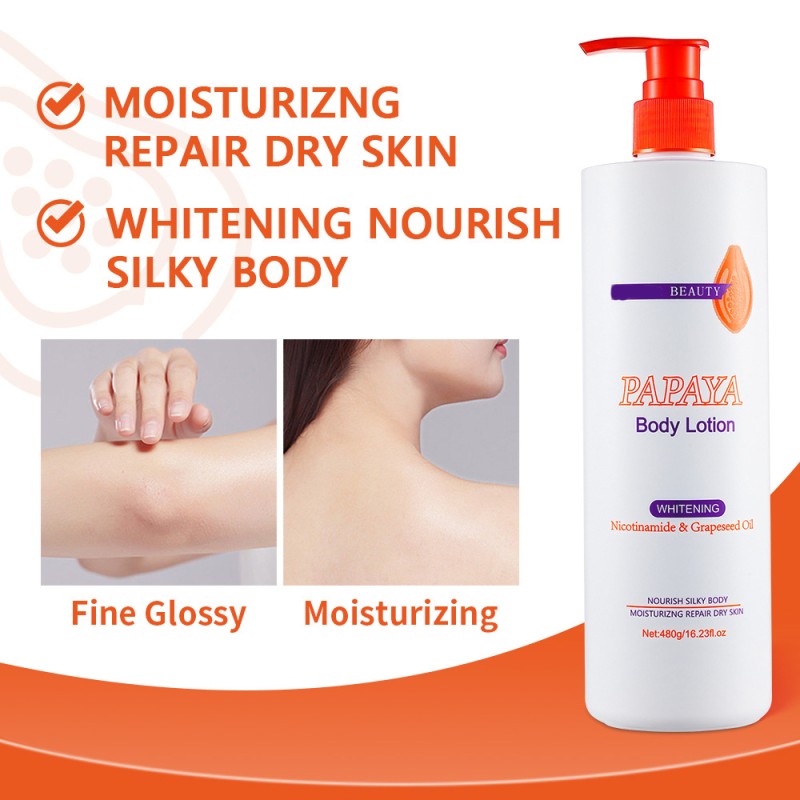 Body Cream Manufacturer - OEM Fully Effective Papaya Nourishing Lightening
