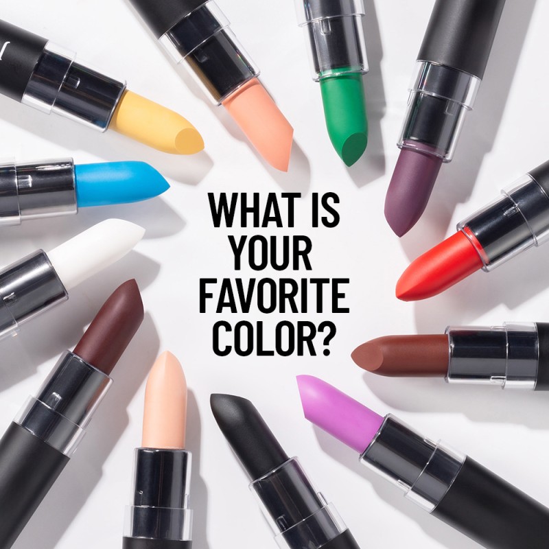 Halloween Lipstick Factory - 12 Color Dark Matte Lip Gloss Cream