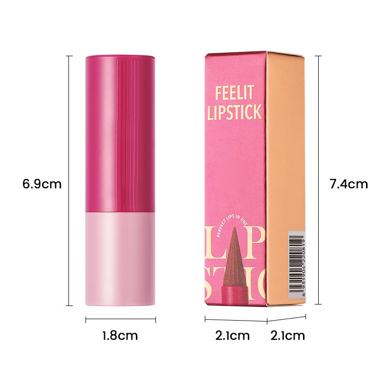 Matte Lipstick Supplier - Two-in-one Lip Liner 6 Color Long Lasting