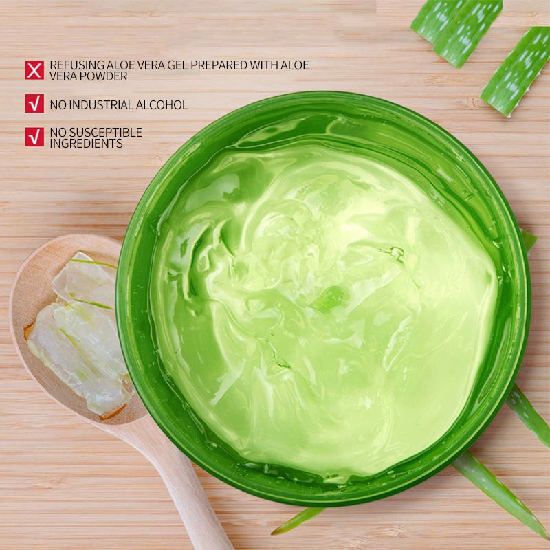 Aloe Vera Gel Manufacturer - Private Label 99% Soothing Anti Aging Repair