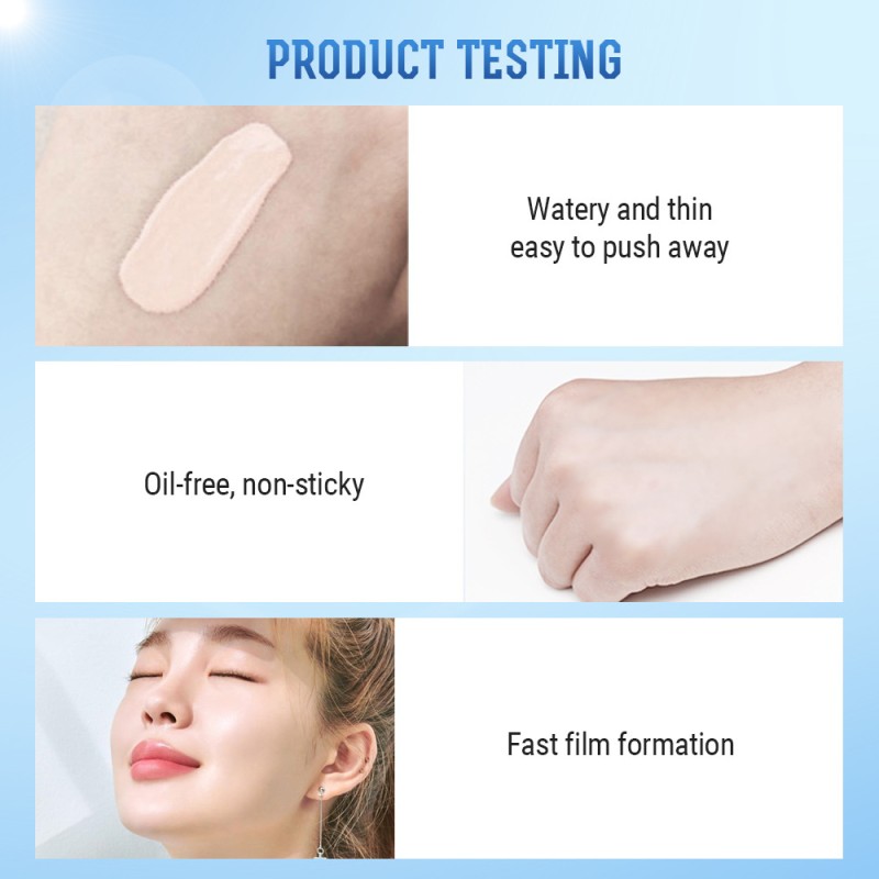 Sunscreen Cream Manufacturer - Private Label Moisturizing Waterproof Whitening SPF50