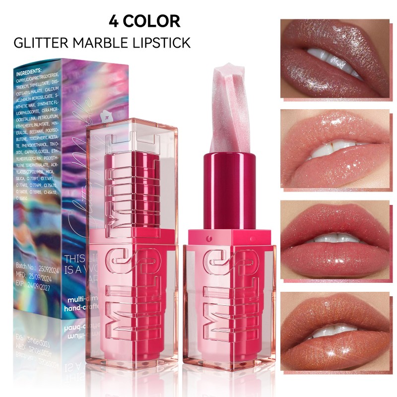 Lip Gloss Factory - Sexy Plump Lips Pearlescent 6 Color Shimmer