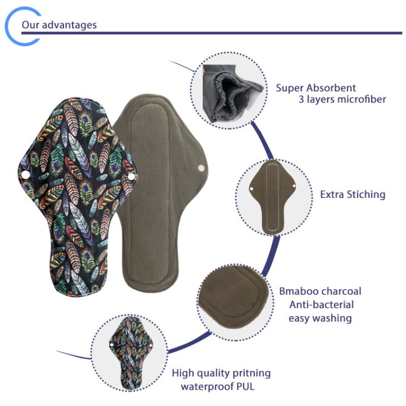 Cloth Pads Manufacturer - Reusable Cotton Fabric