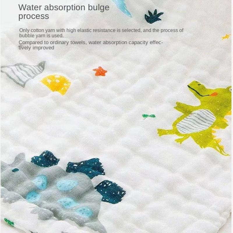 Saliva Towel Factory - Eco-Friendly 6-Layer Cotton