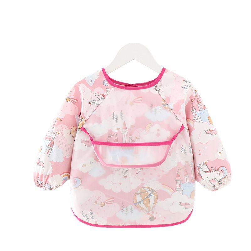 Children's Bib Manufacturer - Long-Sleeved Waterproof Apron