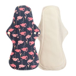 Women's Pads Factory - Flamingo Print Heavy Flow