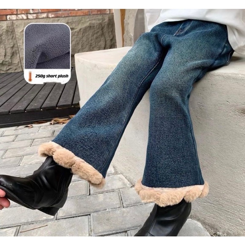 Baby Pants Factory - Printed Bell-Bottoms Knitted