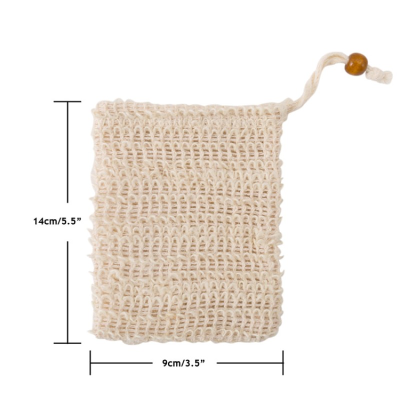 Soap Bag Manufacturer - Custom Logo Sisal Mesh