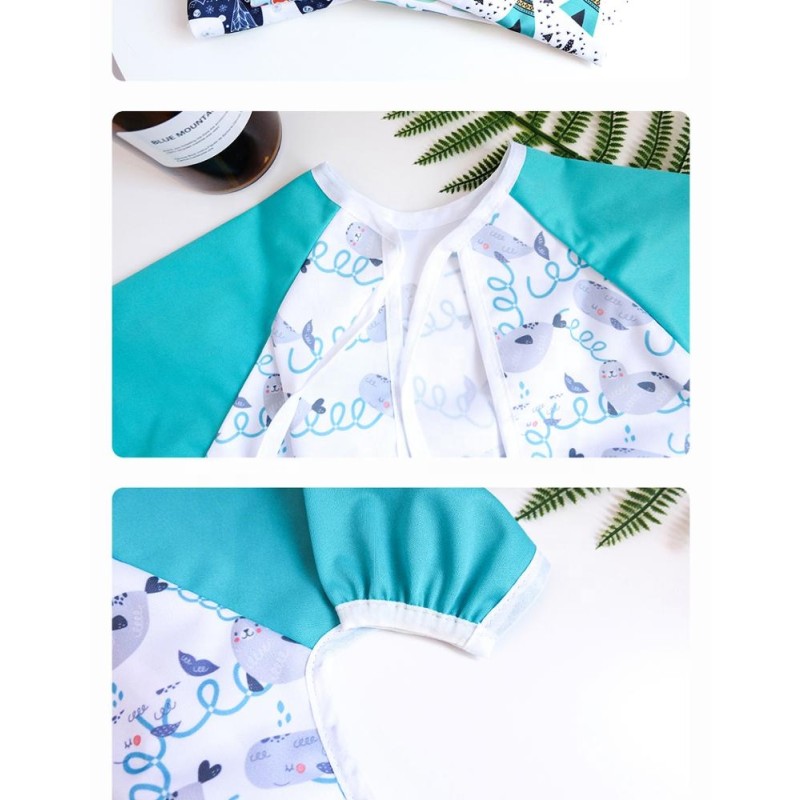 Baby Bibs Factory - Waterproof PUL Printed Long Sleeve