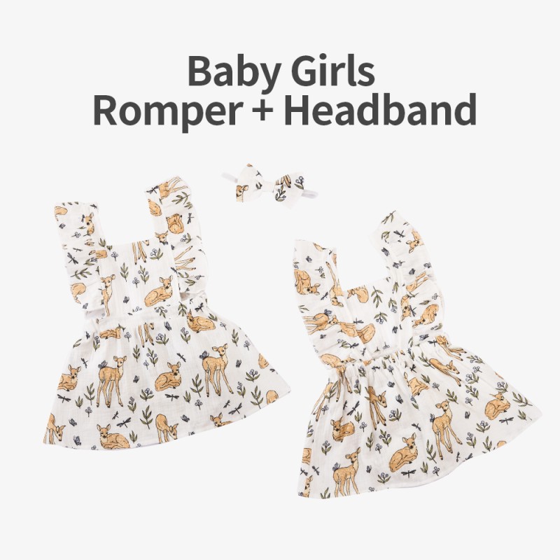 Baby Girl Romper Supplier - Wholesale Summer Sleeveless Tulle