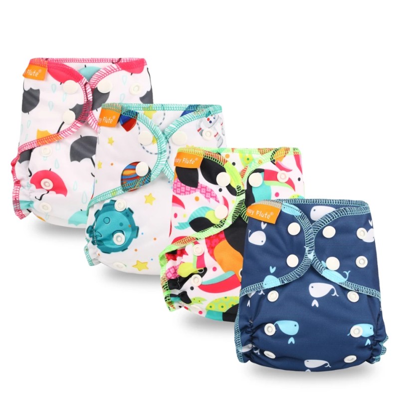 Cloth Diaper Supplier - Bamboo Cotton AIO Soft Absorbent