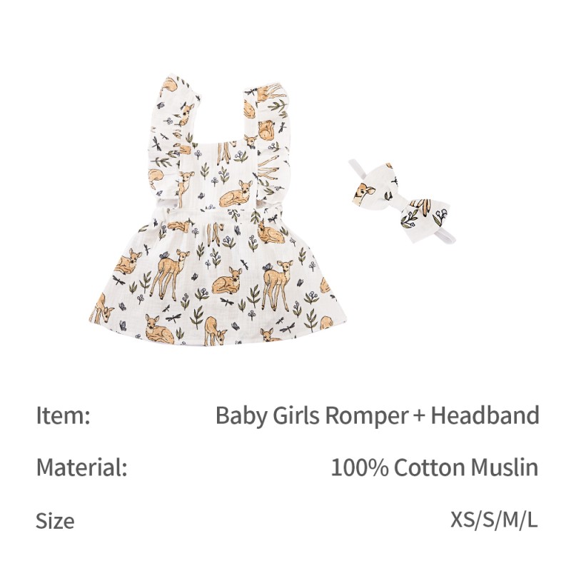 Baby Girl Romper Supplier - Wholesale Summer Sleeveless Tulle