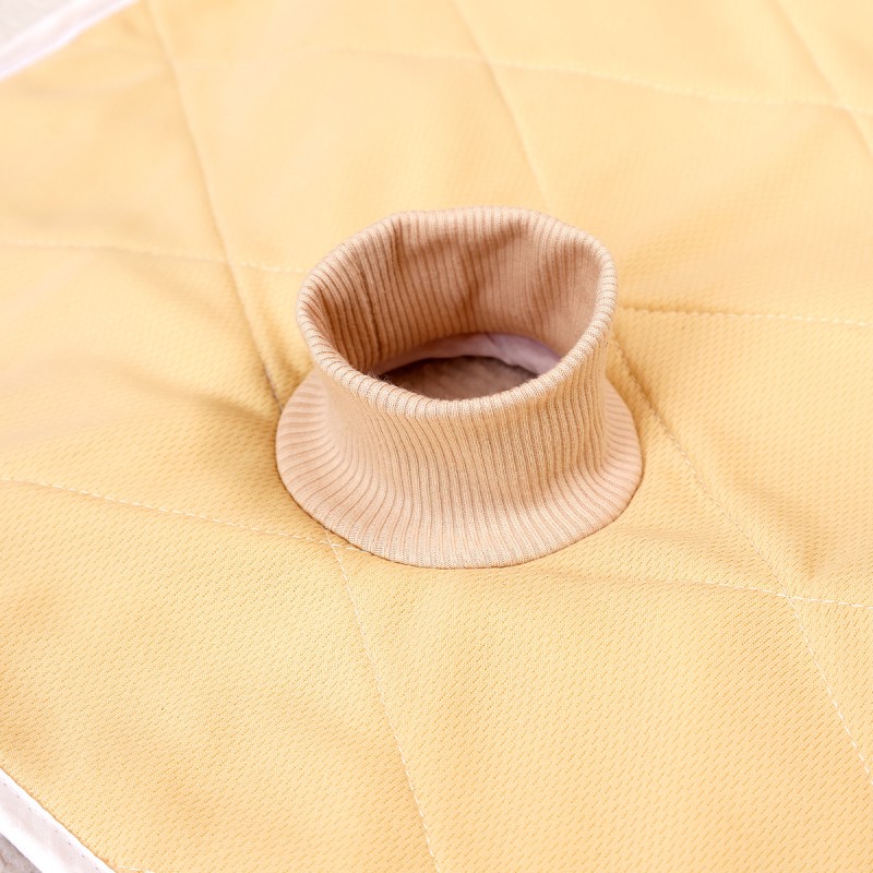 Stroller Cushion Factory - Bamboo Charcoal Linen Silver Back