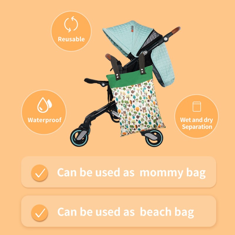 Mommy Bag Factory - 40x55cm Large Hanging Wet Separation