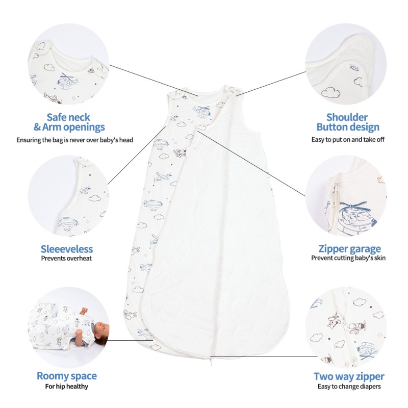 Sleep Sack Manufacturer - Newborn Plain Winter Baby Comfy