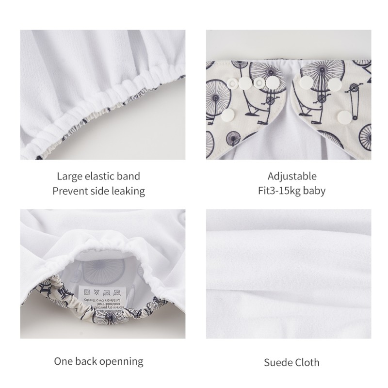 Cloth Nappy Supplier - Reusable Washable Lead Suede