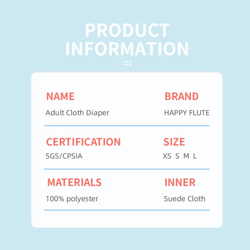 AI2 Diaper Factory - Customized Microfiber Reusable Adult