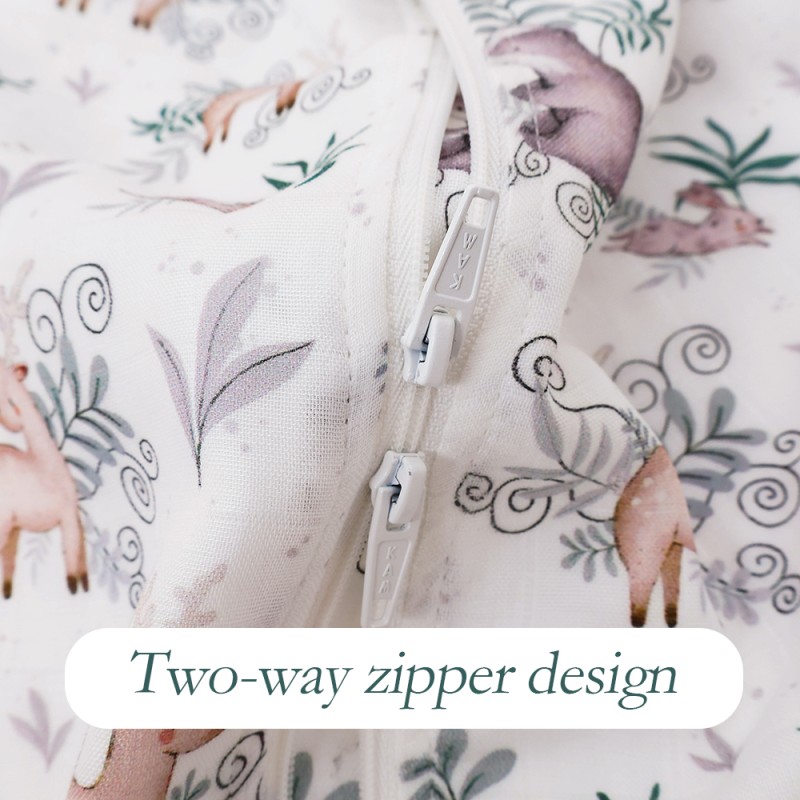 Sleep Sack Supplier - Unisex Bamboo Cotton Zipper