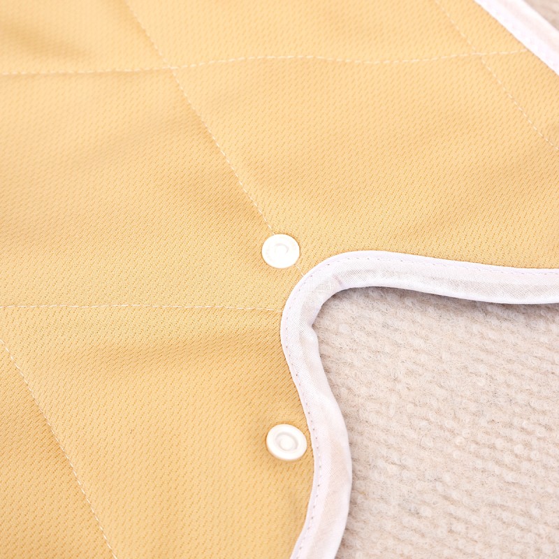 Stroller Cushion Factory - Bamboo Charcoal Linen Silver Back