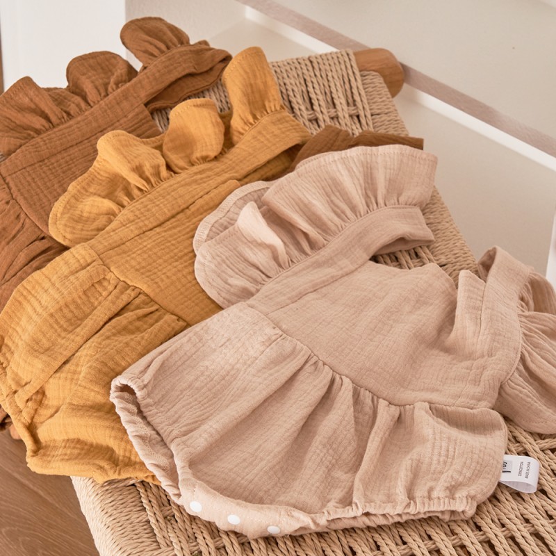 Cotton Jumpsuit Supplier - 100% Organic Muslin Winter Pajama