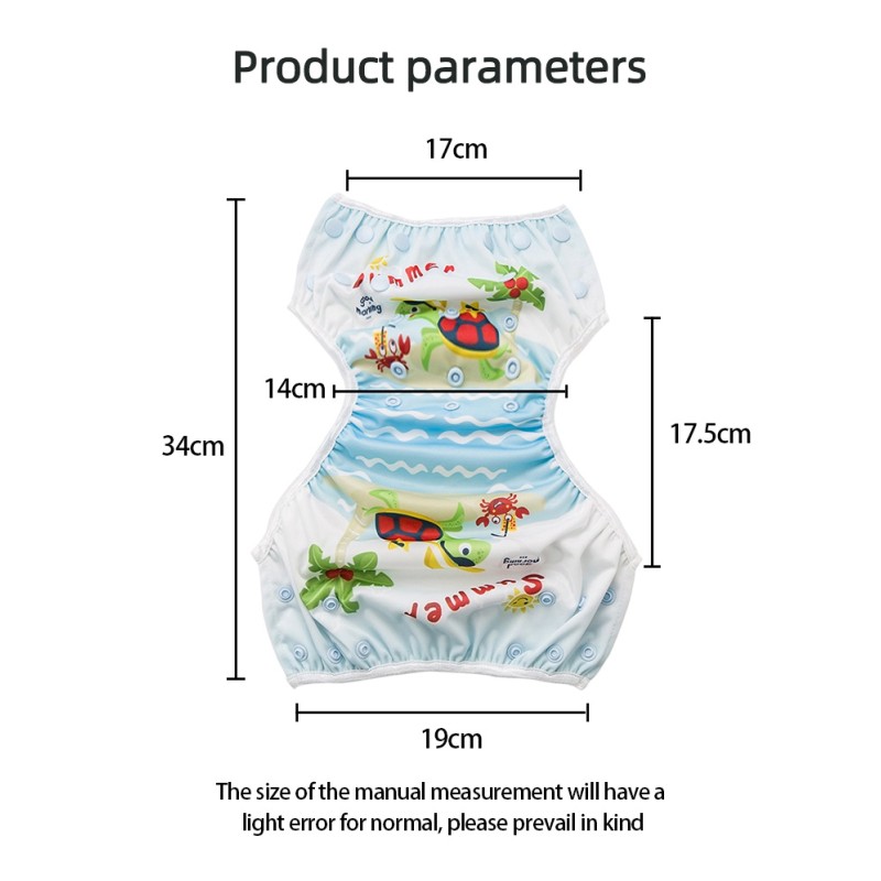 Baby Swim Diaper Factory - Easy Snaps Reusable Washable