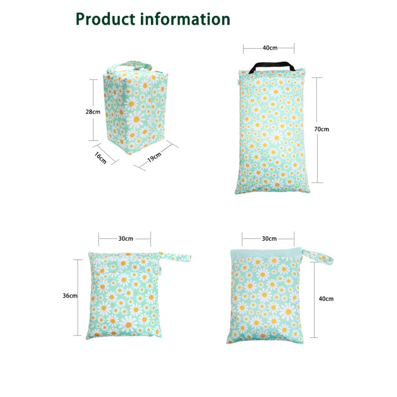 Cloth Diaper Wet Bag Manufacturer - Waterproof Portable Baby