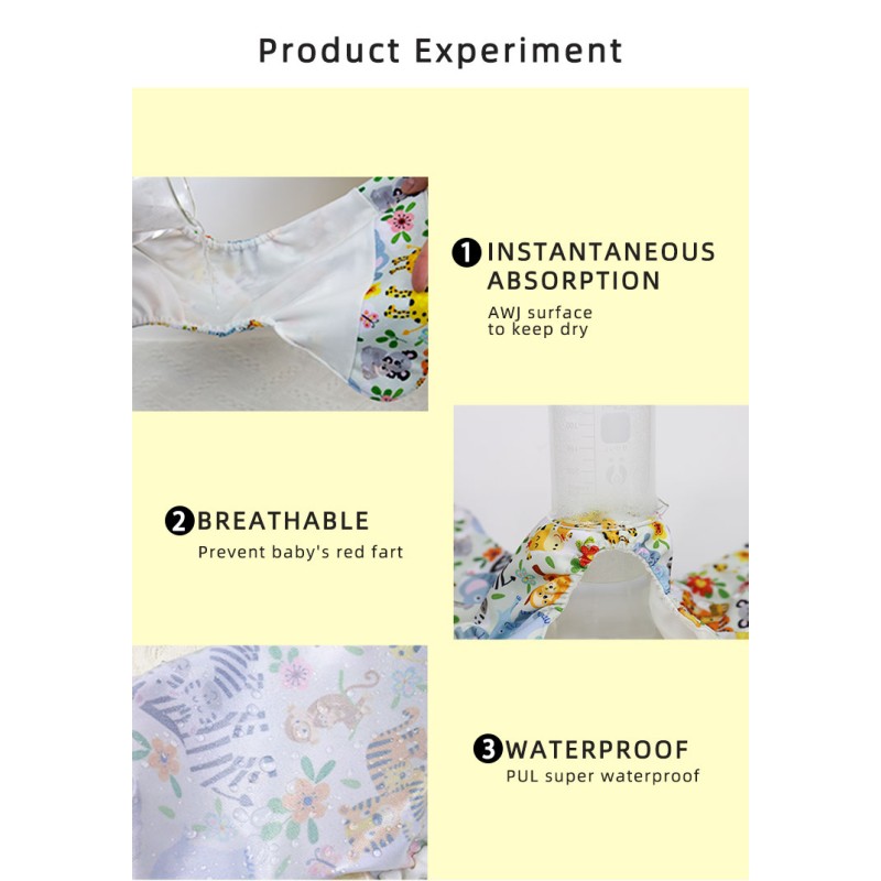 Baby Cloth Nappies Manufacturer - Absorbent Ecological Newborn