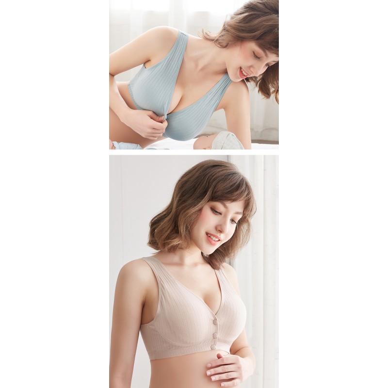 Nursing Bra Supplier - Absorbent Wireless Front Open