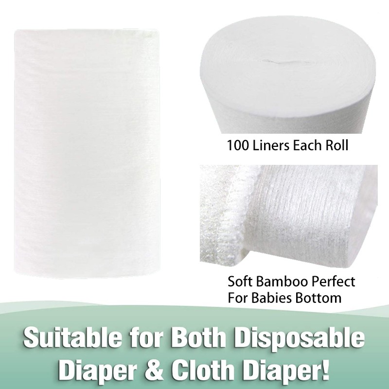 Bamboo Diaper Liner Factory - Eco-friendly Flushable 100%