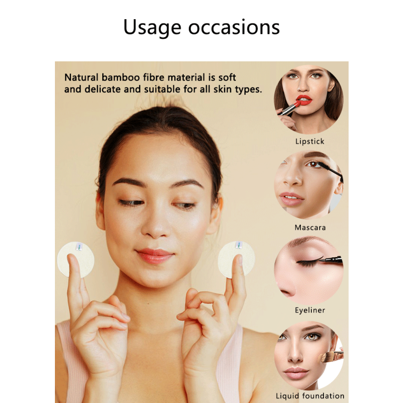 Makeup Remover Pads Supplier - Organic Facial Cleansing Non