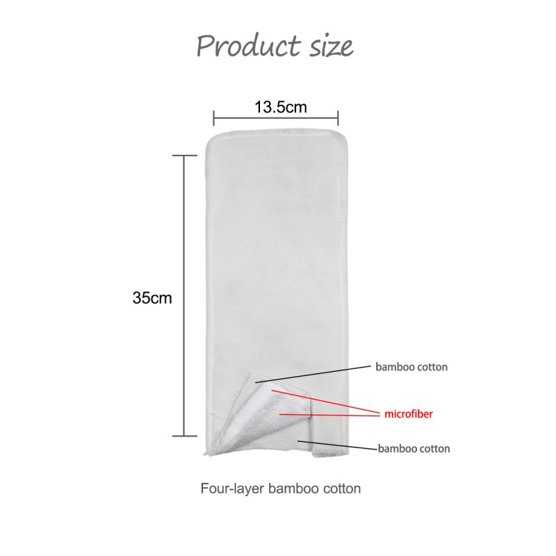 Bamboo Cotton Insert Manufacturer - High Quality Reusable 4 Layer