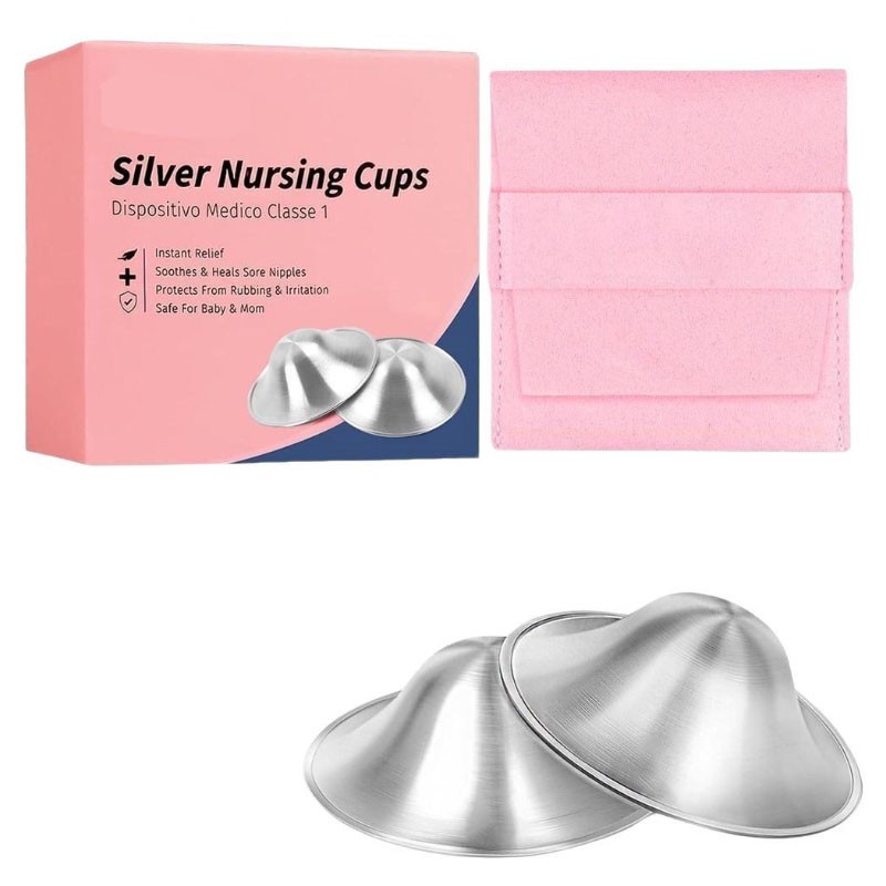 Nipple Shields Factory - Silver Reusable Nursing Newborn