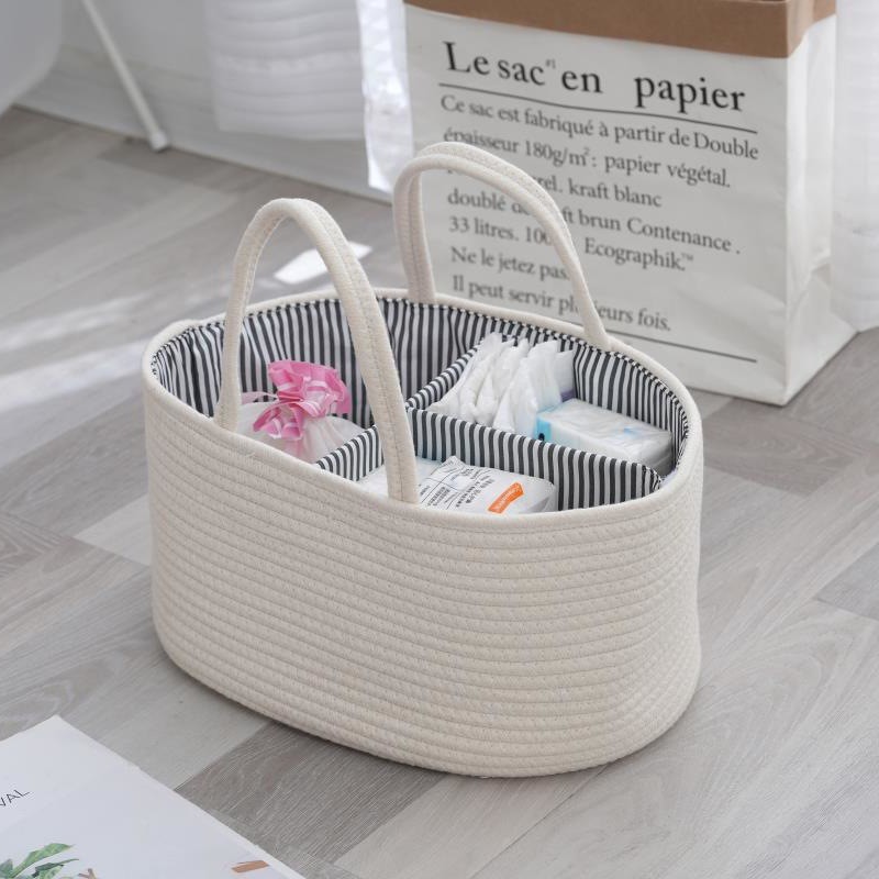 Nappy Caddy Organizer Manufacturer - Wholesale Cotton Rope