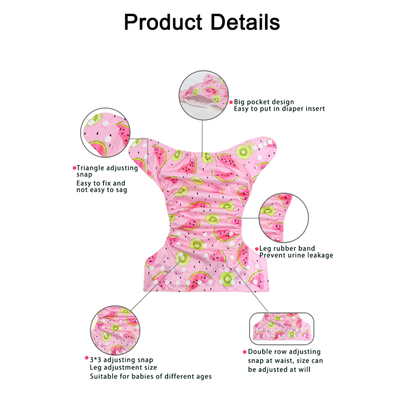 Cloth Diapers Manufacturer - Custom Low MOQ Ecological