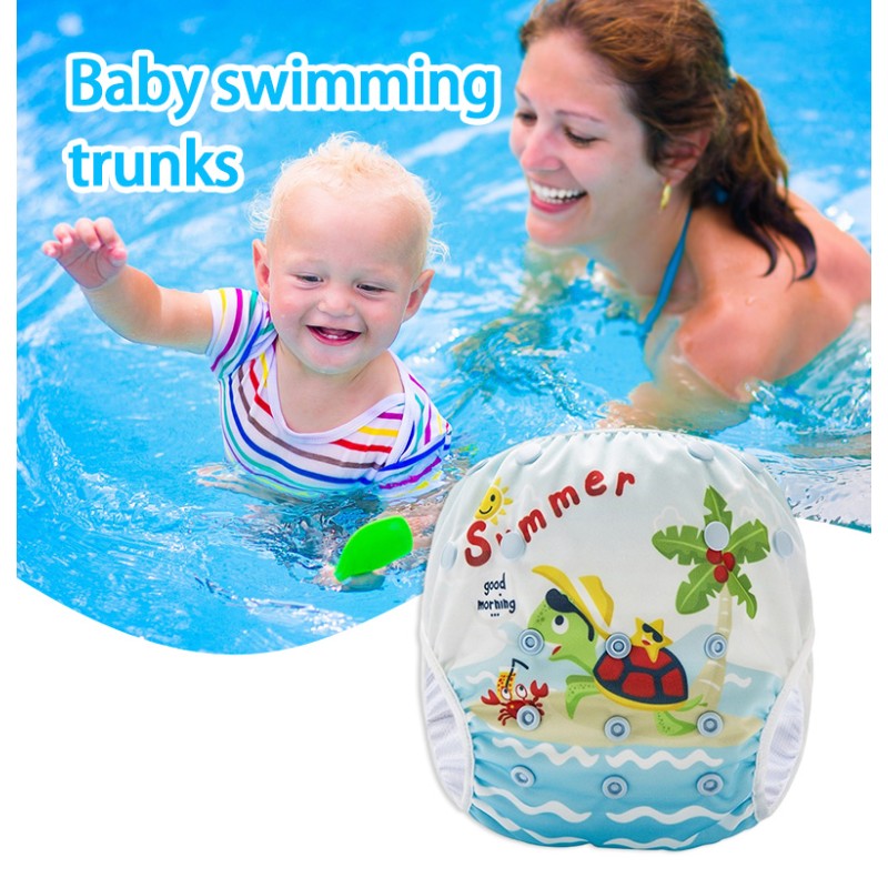 Baby Swim Diaper Factory - Easy Snaps Reusable Washable