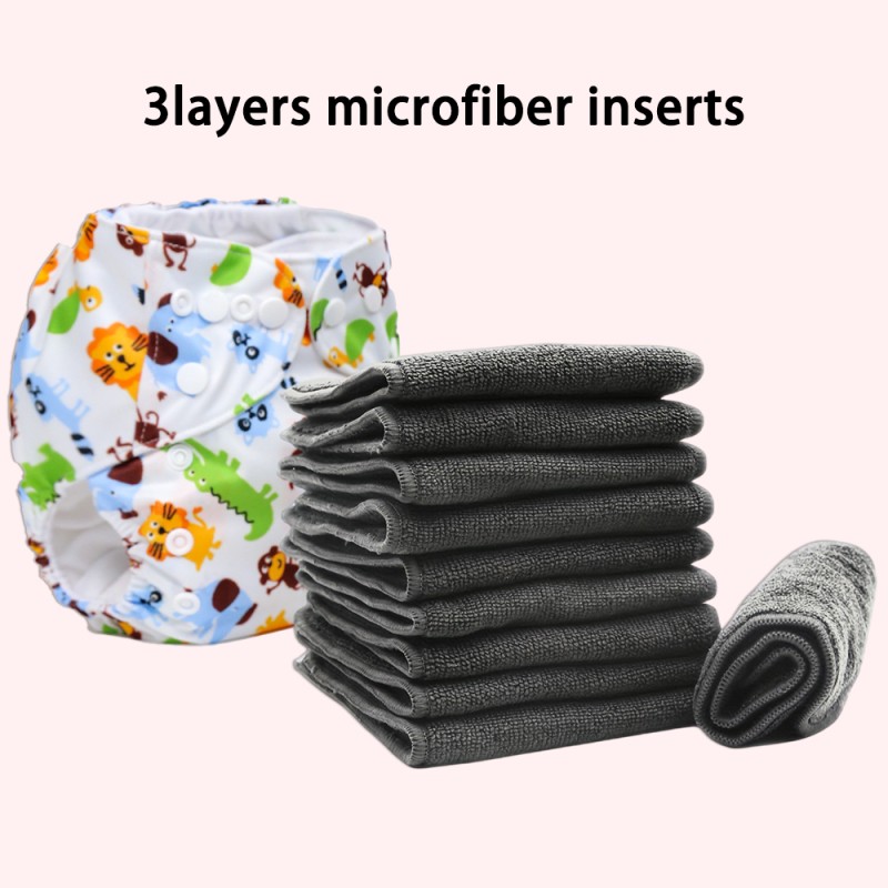 Microfiber Insert Supplier - 2025 New Reusable 3-layer