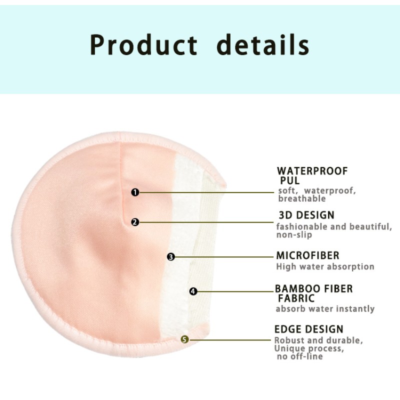 Nursing Breast Pads Factory - 10 Pcs Bowl Shape Organic