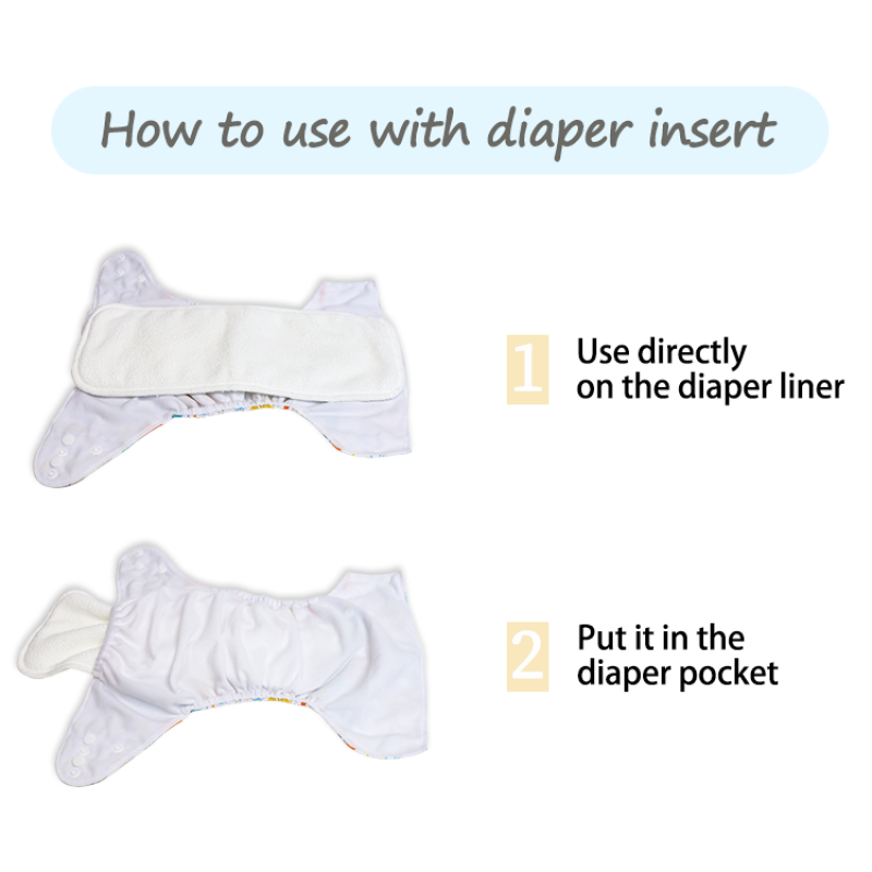Cloth Nappy Diapers Factory - Washable Reusable 3 Layers