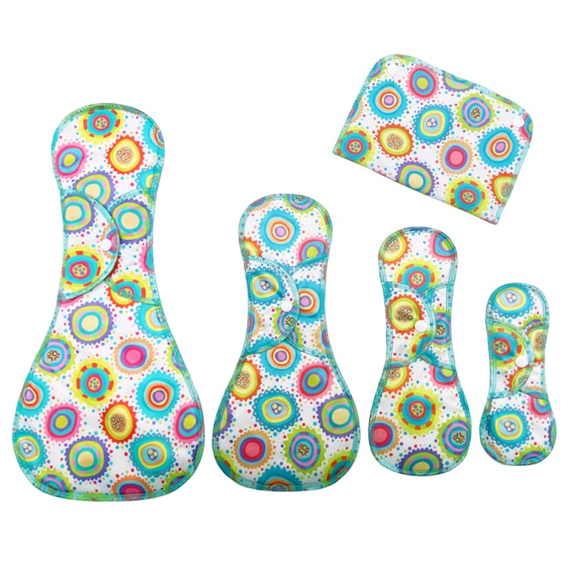 Panty Liner Factory - Reusable Waterproof Bamboo Charcoal Set