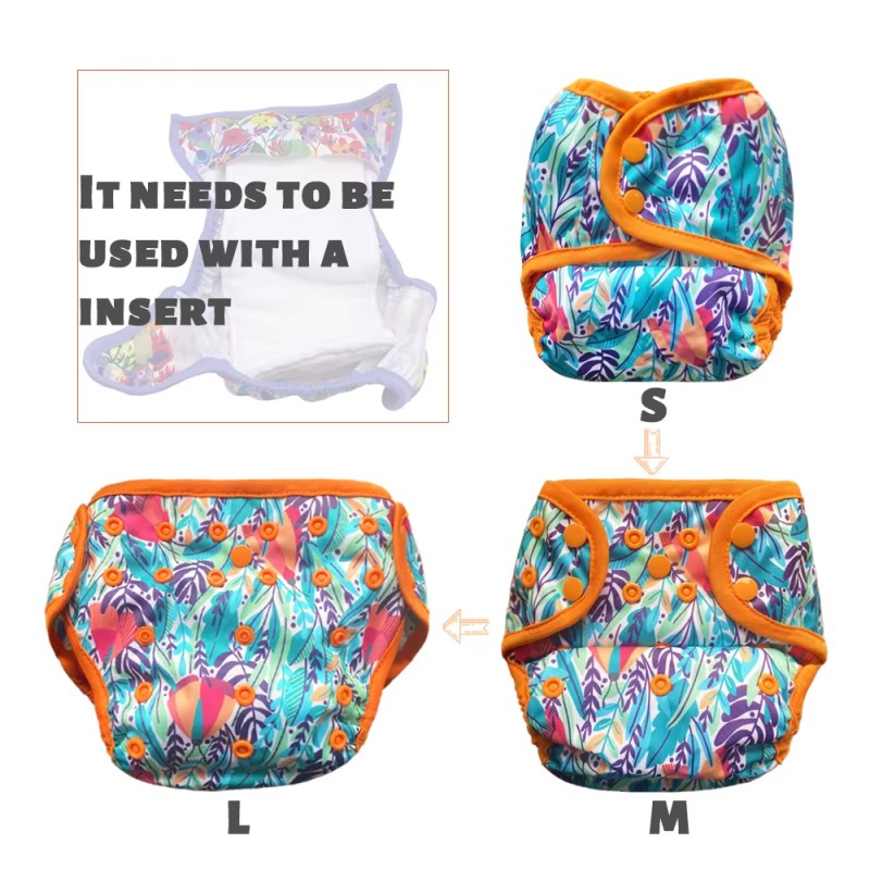 Baby Nappies Factory - Washable One Size Adjustable Waterproof