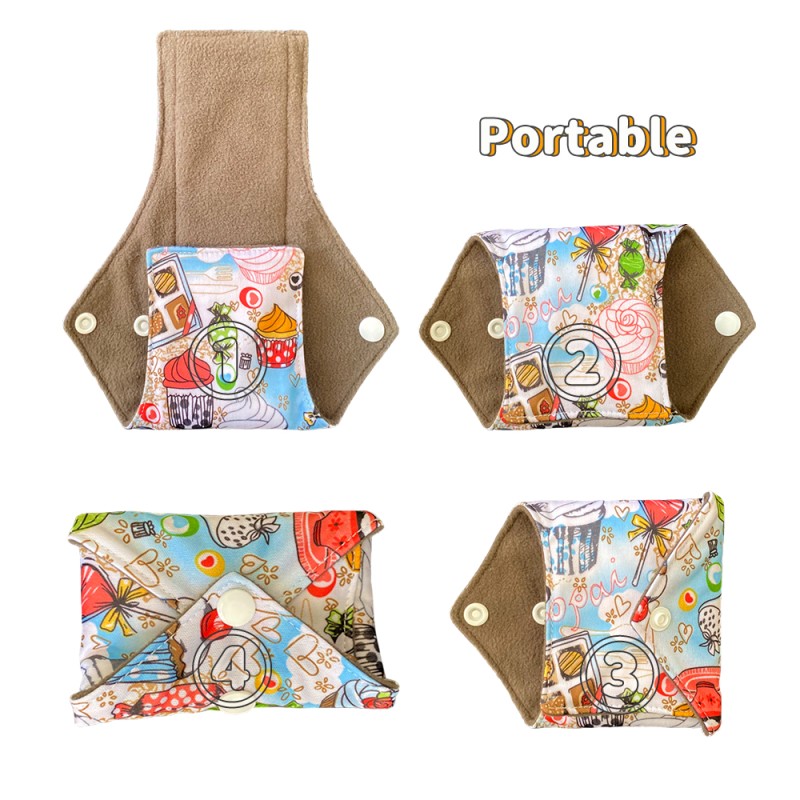 Menstrual Pads Factory - Washable 300mm Heavy Flow Night Use