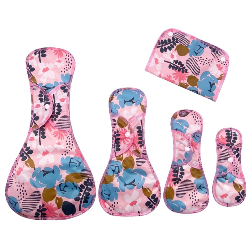 Menstrual Pads Supplier - Washable Strong Absorbent Charcoal Cloth