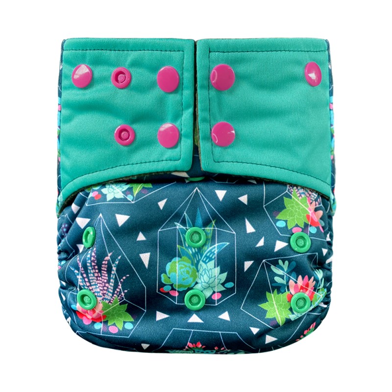 Pocket Cloth Nappy Factory - Washable Bamboo Charcoal All Seasons