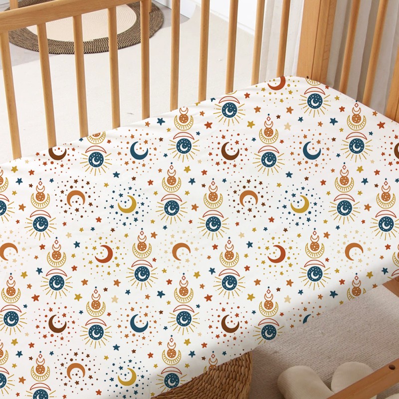 Crib Bedsheet Manufacturer - Waterproof Soft Cotton Baby