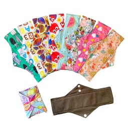 Menstrual Pads Factory - Washable 300mm Heavy Flow Night Use